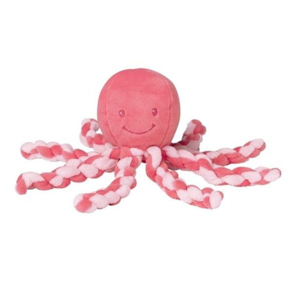 Nattou Lapidou Dundu octopus pink-pink στο Bebe Maison