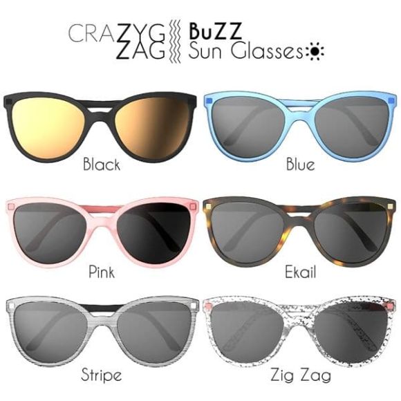 Γυαλιά Ηλίου KiETLA 9-12 ετών CraZyg-Zag SUN BuZZ Memphis στο Bebe Maison
