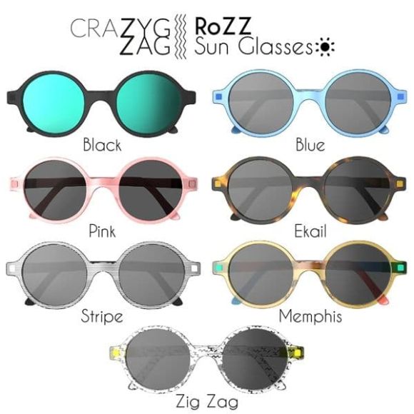 Γυαλιά Ηλίου KiETLA 9-12 ετών CraZyg-Zag SUN RoZZ Blue στο Bebe Maison