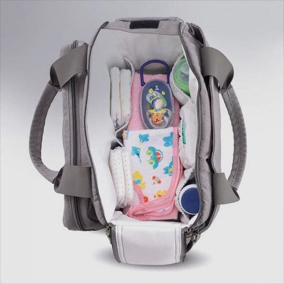 Τσάντα αλλαξιέρα Inglesina Aptica Dual bag Mineral Grey στο Bebe Maison