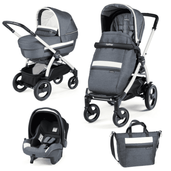 Πολυκαρότσι Peg Perego Book 51 S Telescopic Handle white Luxe Mirage Elite στο Bebe Maison