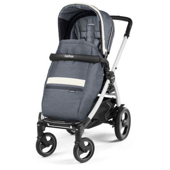 Πολυκαρότσι Peg Perego Book 51 S Telescopic Handle white Luxe Mirage Elite στο Bebe Maison