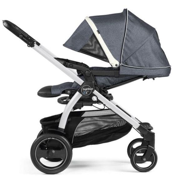 Πολυκαρότσι Peg Perego Book 51 S Telescopic Handle white Luxe Mirage Elite στο Bebe Maison