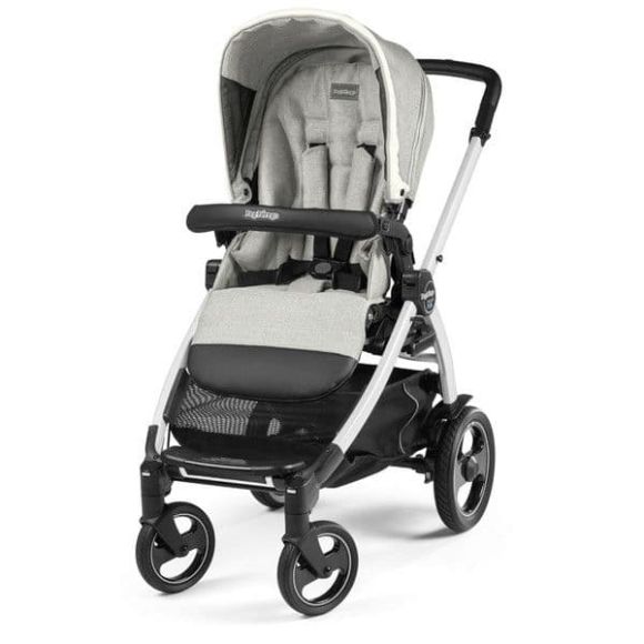 Πολυκαρότσι Peg Perego Book 51 S Telescopic Handle white Luxe Pure Elite στο Bebe Maison