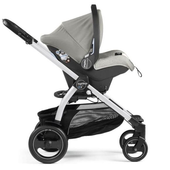 Πολυκαρότσι Peg Perego Book 51 S Telescopic Handle white Luxe Pure Elite στο Bebe Maison