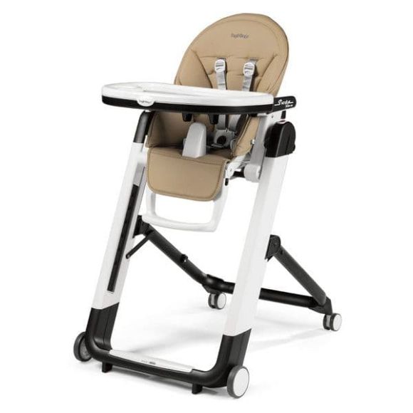 PEG PERGO Siesta Follow meal chair noce color with Baby Cushion Pillow Gift στο Bebe Maison