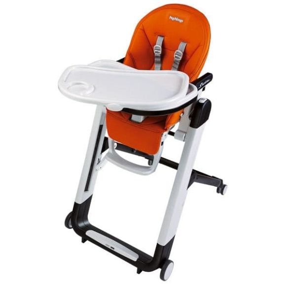 PEG PERGO Siesta Follow meal chair noce color with Baby Cushion Pillow Gift στο Bebe Maison