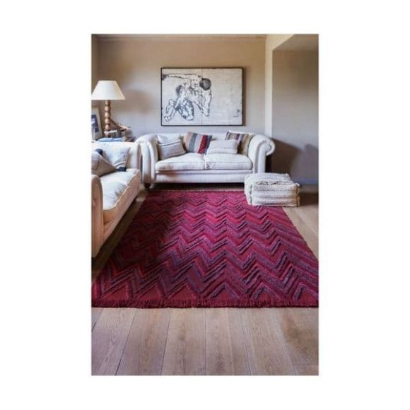 Children's carpet lorena canals Earth Savannah Red 170x240 στο Bebe Maison