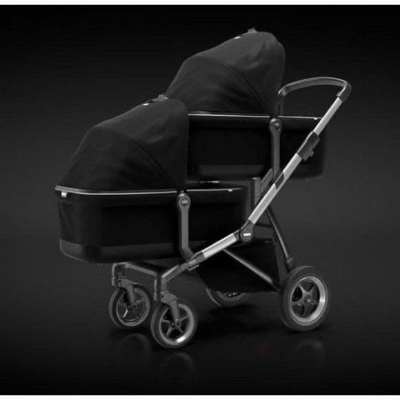 Καρότσι διδύμων Thule Sleek Midnight Βlack στο Bebe Maison