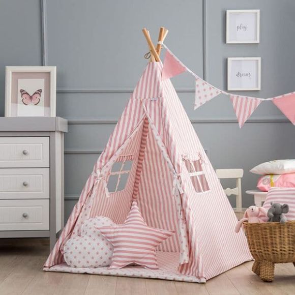 Παιδική σκηνή Funna Baby Tepee Georgia pink στο Bebe Maison