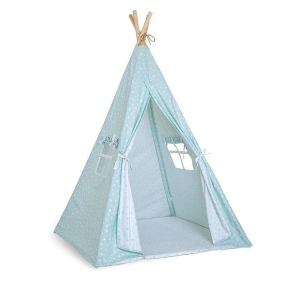 Παιδική σκηνή Funna Baby Tepee Aqua mint στο Bebe Maison