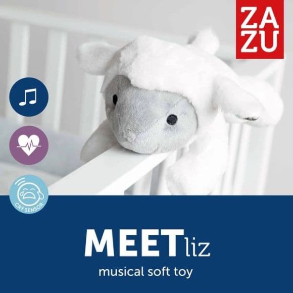 Zazu liz lamb with heartbeat and white sounds στο Bebe Maison