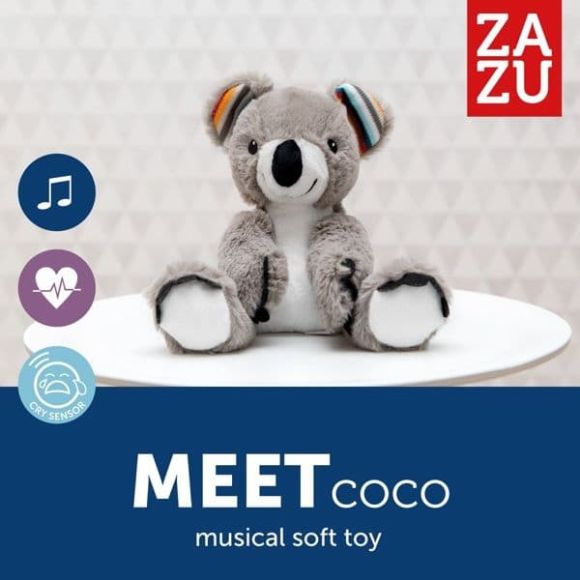 Zazu coco koala with heartbeat and white sounds στο Bebe Maison