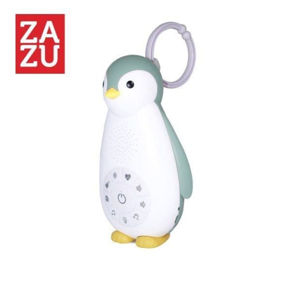 Zazu Zoe Πιγκουίνος με Bluetooth, φως νυκτός, χρώμα μπλε στο Bebe Maison