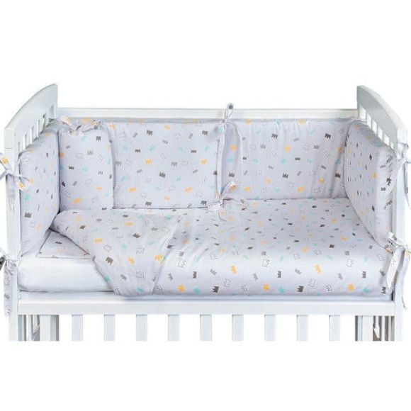 Σετ προίκας για λίκνο Picci Lella Bear Multicolor στο Bebe Maison