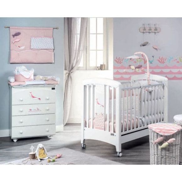 Ολοκληρωμένο βρεφικό δωμάτιο Picci Marlin Pink στο Bebe Maison