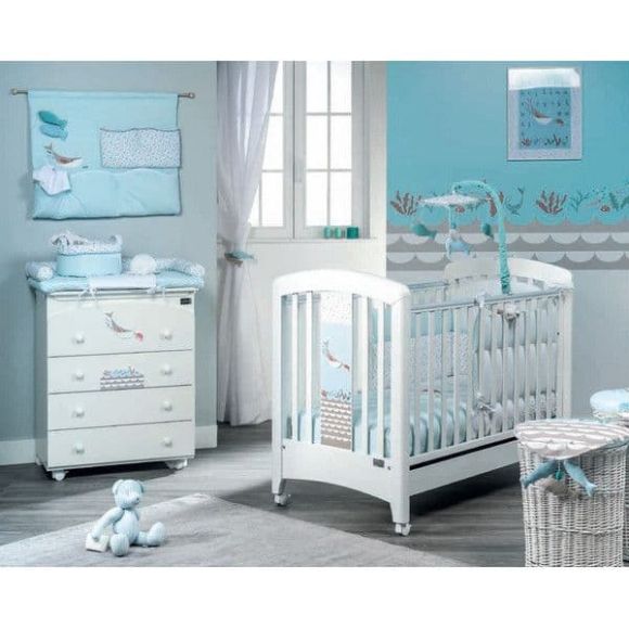 Ολοκληρωμένο βρεφικό δωμάτιο Picci Marlin Blue στο Bebe Maison