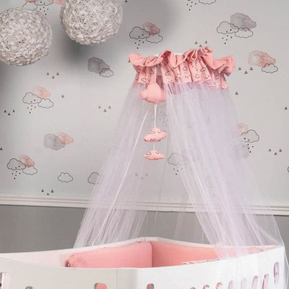 Κουνουπιέρα Picci σχέδιο Space Pink στο Bebe Maison