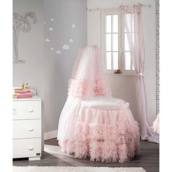 Great Veil Basket and skirt Picci Plan Lollipop Pink στο Bebe Maison