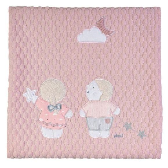 Κουβέρτα βαμβακερή κρεβατιού Picci Lollipop Pink στο Bebe Maison