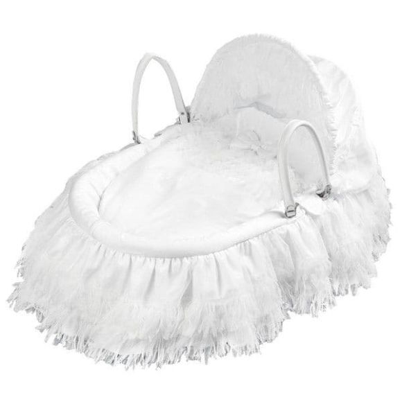 Καλαθούνα με κουκούλα Picci σχέδιο Lollipop Tulle White στο Bebe Maison