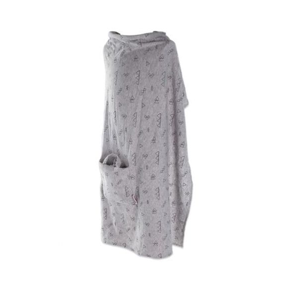 Minene Κάλυμμα θηλασμού Ethnic Gray Melange στο Bebe Maison