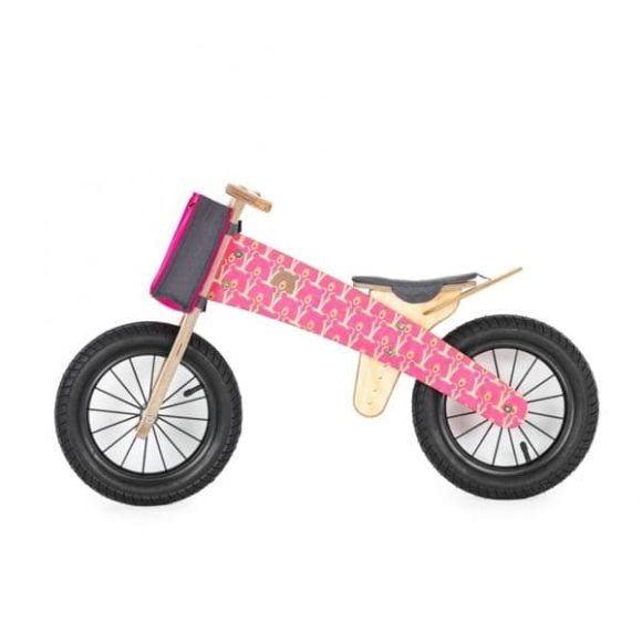 DIP-DAP Ποδήλατο ισορροπίας με τύπωμα αρκουδάκια (ροζ) στο Bebe Maison