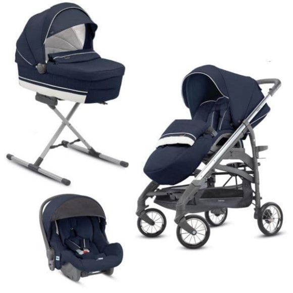 Πολυκαρότσι Inglesina Trilogy Plus System Quattro Lipari-σκελετός chrome/slate στο Bebe Maison