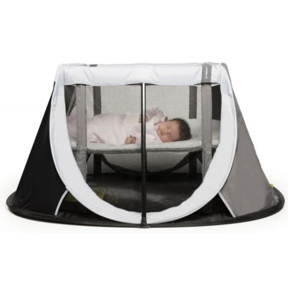 AeroMoov Instant Travel Cot Αναδιπλούμενο παρκοκρέβατο Μαύρο - Γκρι στο Bebe Maison