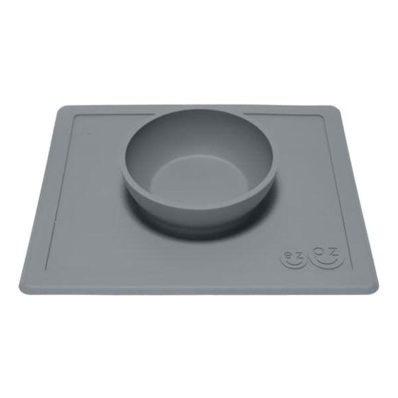 Ezpz Δίσκος και μπολ σε ένα Mini bowl in Grey στο Bebe Maison