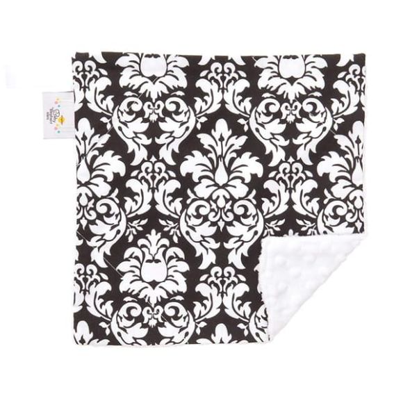 Baby Elephant Ears Υπερ-απαλή κουβέρτα Black Damask στο Bebe Maison