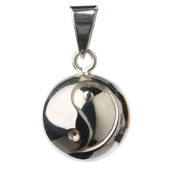 Bola Μενταγιόν Εγκυμοσύνης: Ασημί yin yang στο Bebe Maison