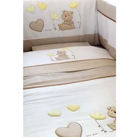 Σετ σεντόνια New Baby ''Pooh in Love'' στο Bebe Maison