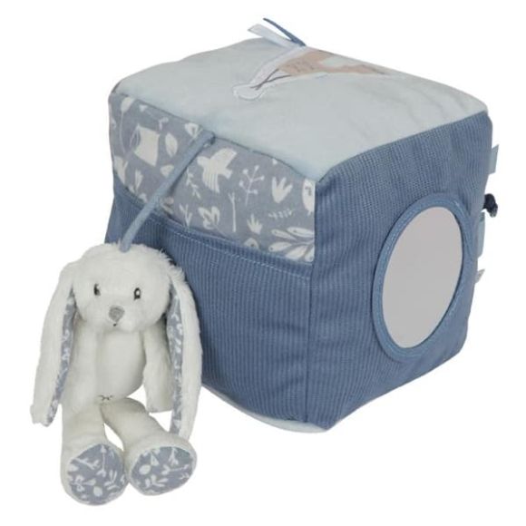 Little Dutch Activity Cube with chewing Adventure Blue στο Bebe Maison