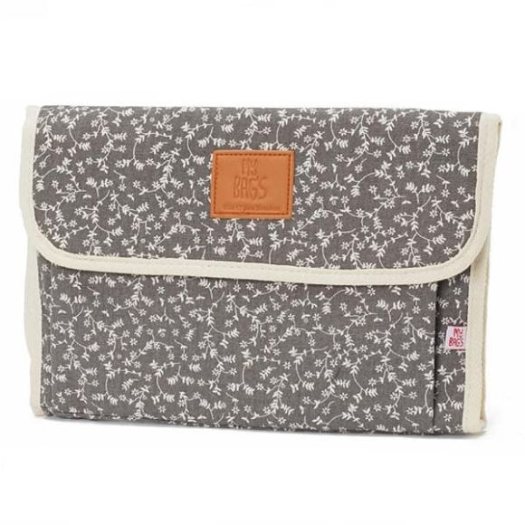 My Bags Αλλαξιέρα Liberty Flowers Dark Grey στο Bebe Maison