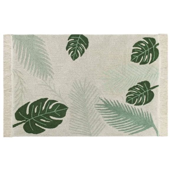 Παιδικό χαλί Lorena Canals Plants Tropical Green 140x200 στο Bebe Maison