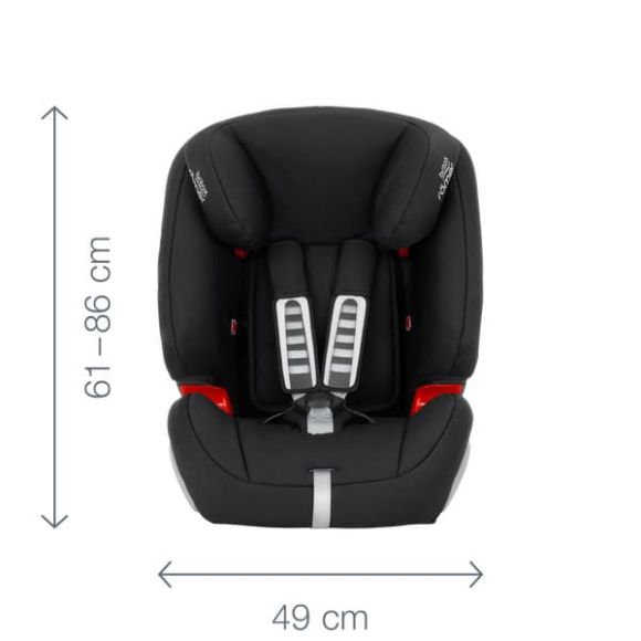 Κάθισμα αυτοκινήτου Britax-Romer Evolva 123 χρώμα Cosmos Black στο Bebe Maison