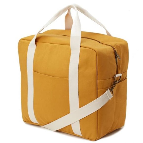 My bags bag of weekend Happy Family Ochre στο Bebe Maison