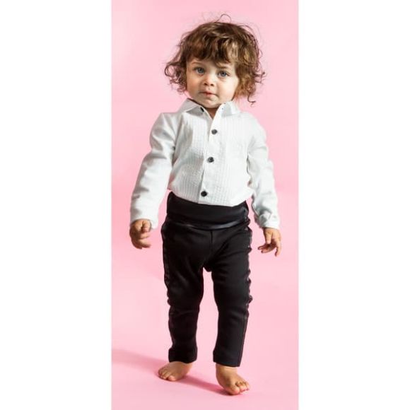 Βρεφικό κολάν The Tiny Universe “Tuxedo pants Black” στο Bebe Maison