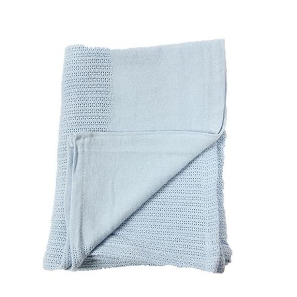 Minene Knitted Blanket Baby Blue στο Bebe Maison