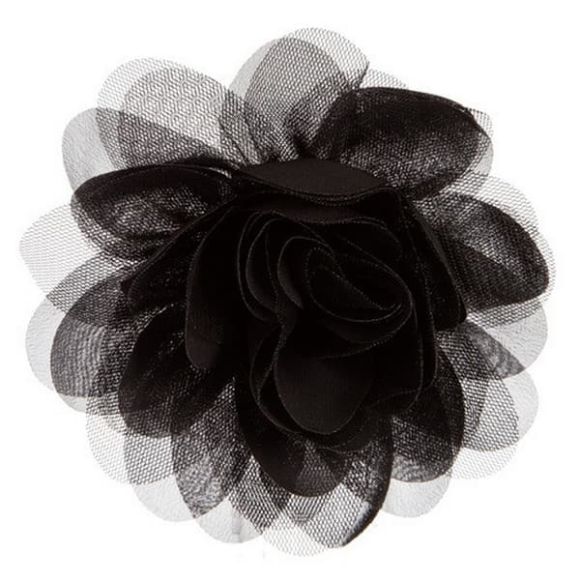 Αξεσουάρ για τα μαλλιά The Tiny Universe “Flower” All Black στο Bebe Maison