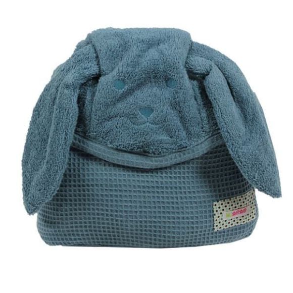 Cuddly Towel Minene (Πετσέτα 2 σε 1)Denim Blue στο Bebe Maison