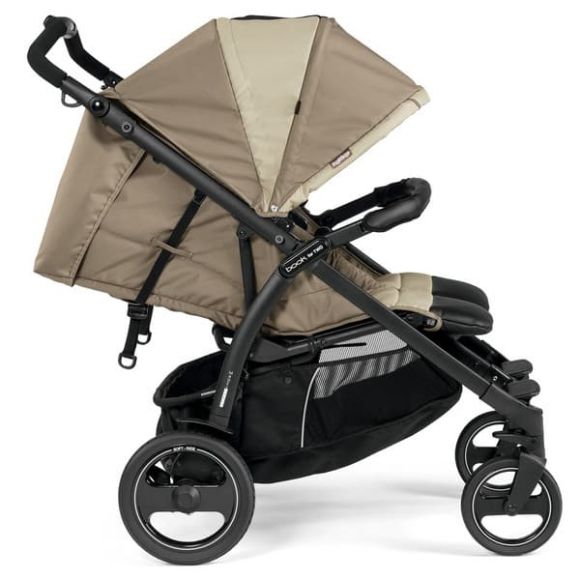 Καρότσι διδύμων Peg Perego Book For Two Class Beige στο Bebe Maison