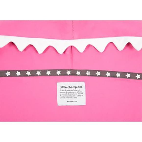 Little Champions πόντσο πετσέτα Microfiber Pink Shark στο Bebe Maison