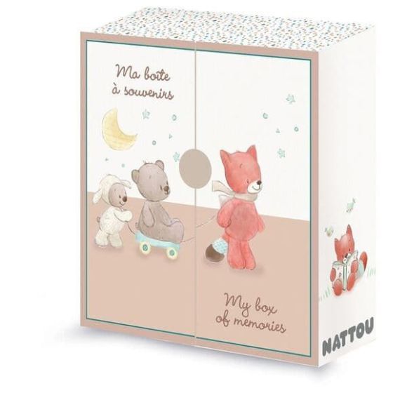 Nattou Mia and Basile Box of First Memories στο Bebe Maison