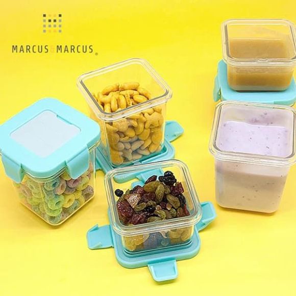 Marcus and Marcus Baby Airtight Food Food Foods Set Set. Tritan Air Tight Conteiner στο Bebe Maison