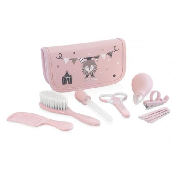 Σετ περιποίησης ταξιδίου Miniland Baby Kit Pink στο Bebe Maison