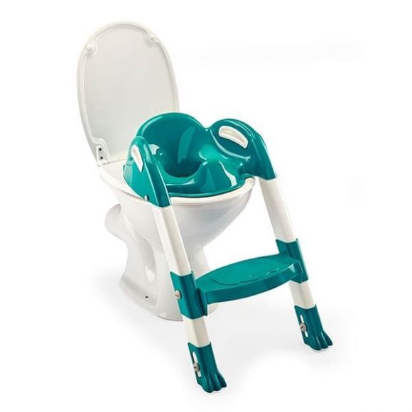 Στεφάνι WC με σκαλοπάτι Thermobaby Kiddyloo Toilet Trainer Petrol στο Bebe Maison