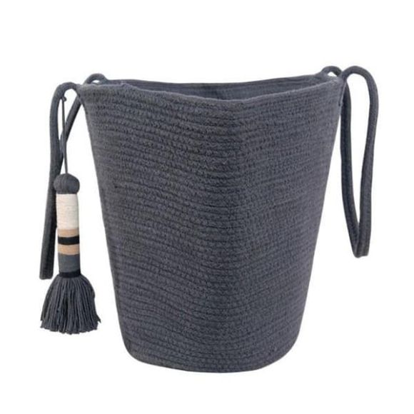 Lorena Canals Storage Basket - Cistell Dark Gray 35x65X18 bag στο Bebe Maison