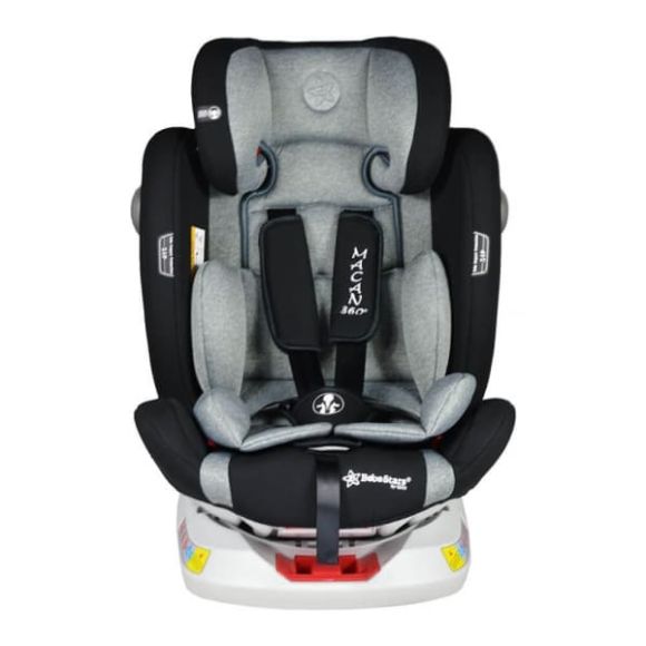 Κάθισμα Αυτοκινήτου Bebe Stars Isofix Macan 360° Grey στο Bebe Maison